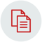 Ícone registros fragmentados Ícone registros fragmentados